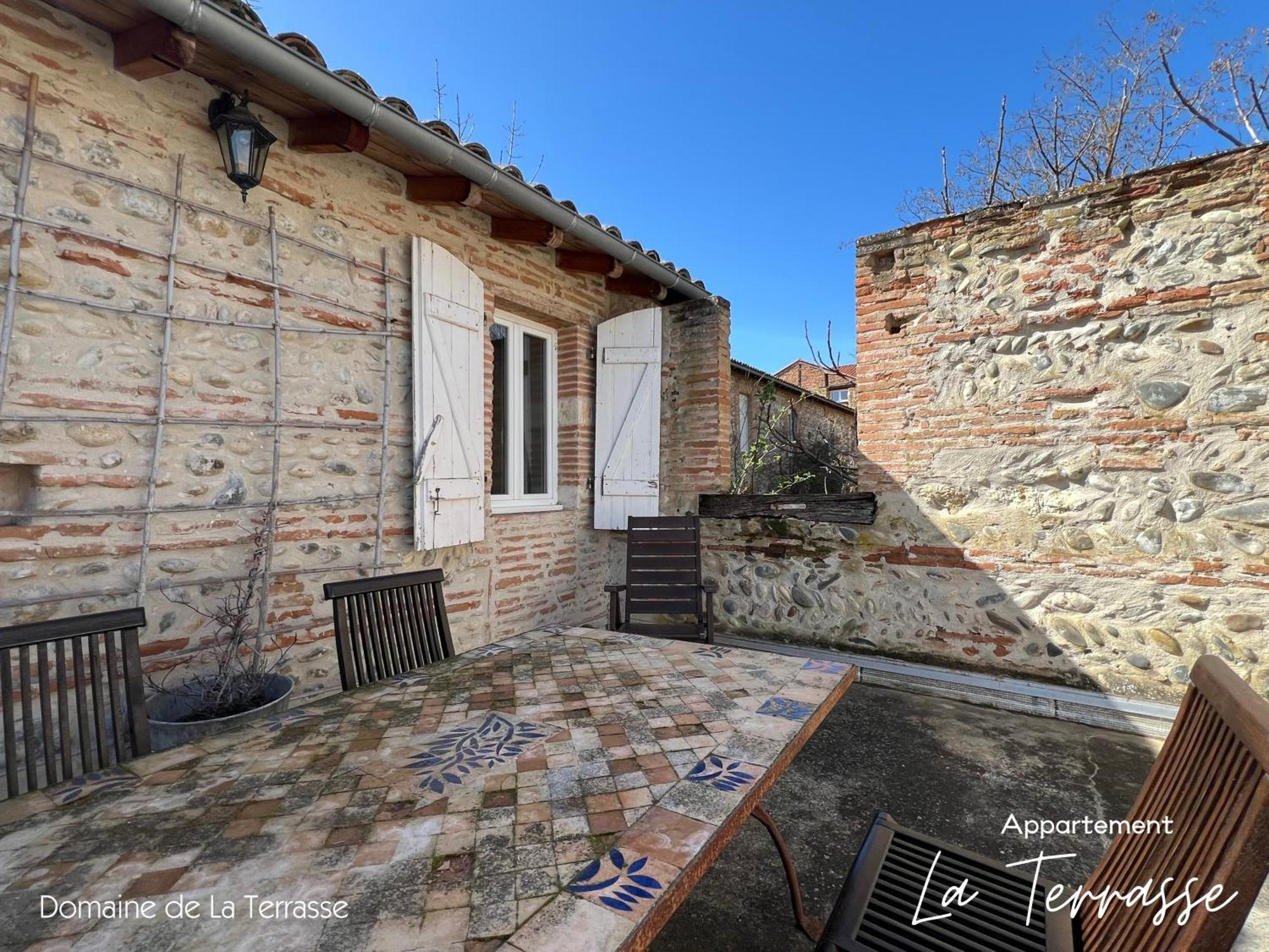 Domaine De La Terrasse Apartment Carbonne Luaran gambar