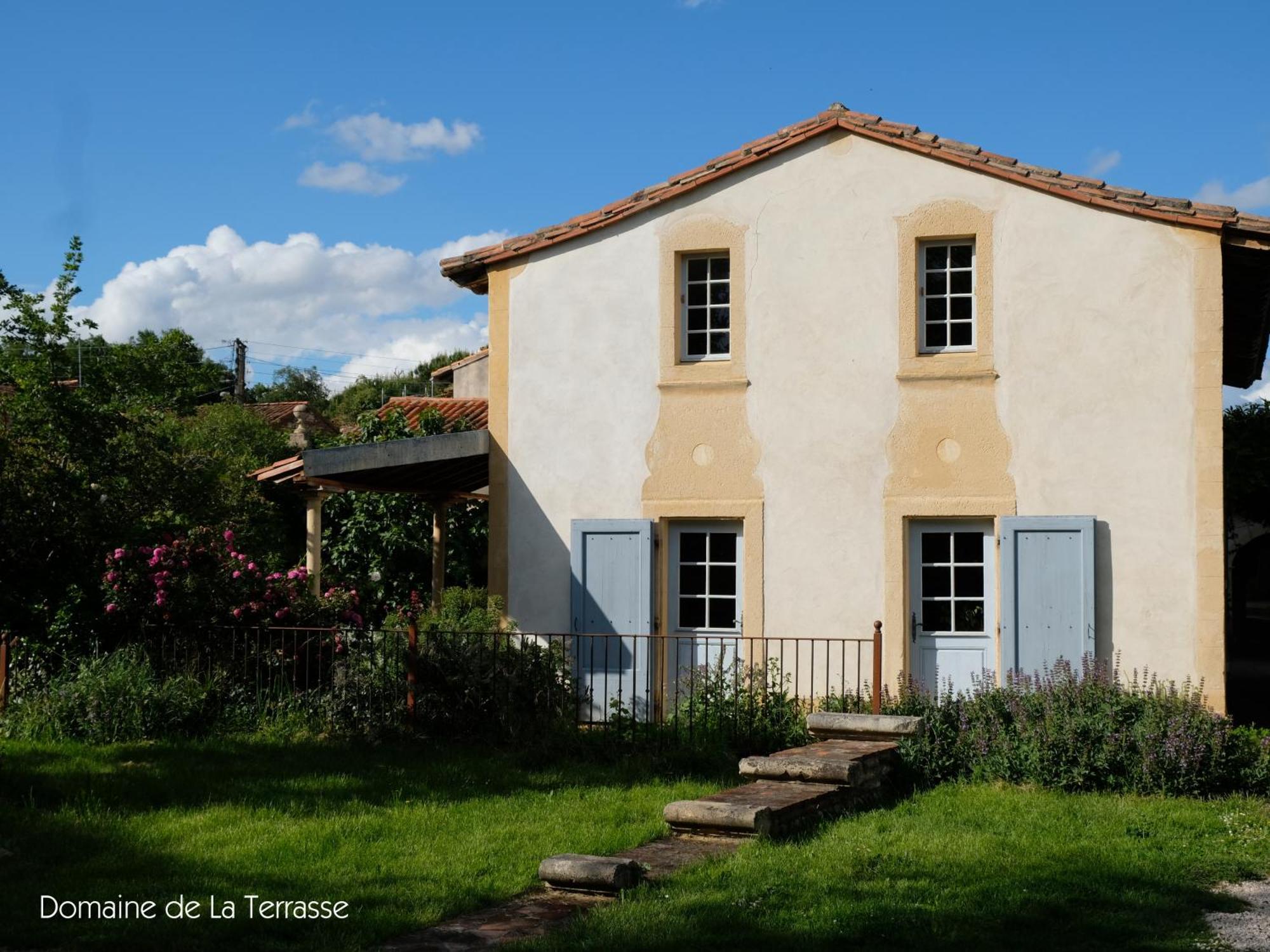 Domaine De La Terrasse Apartment Carbonne Luaran gambar