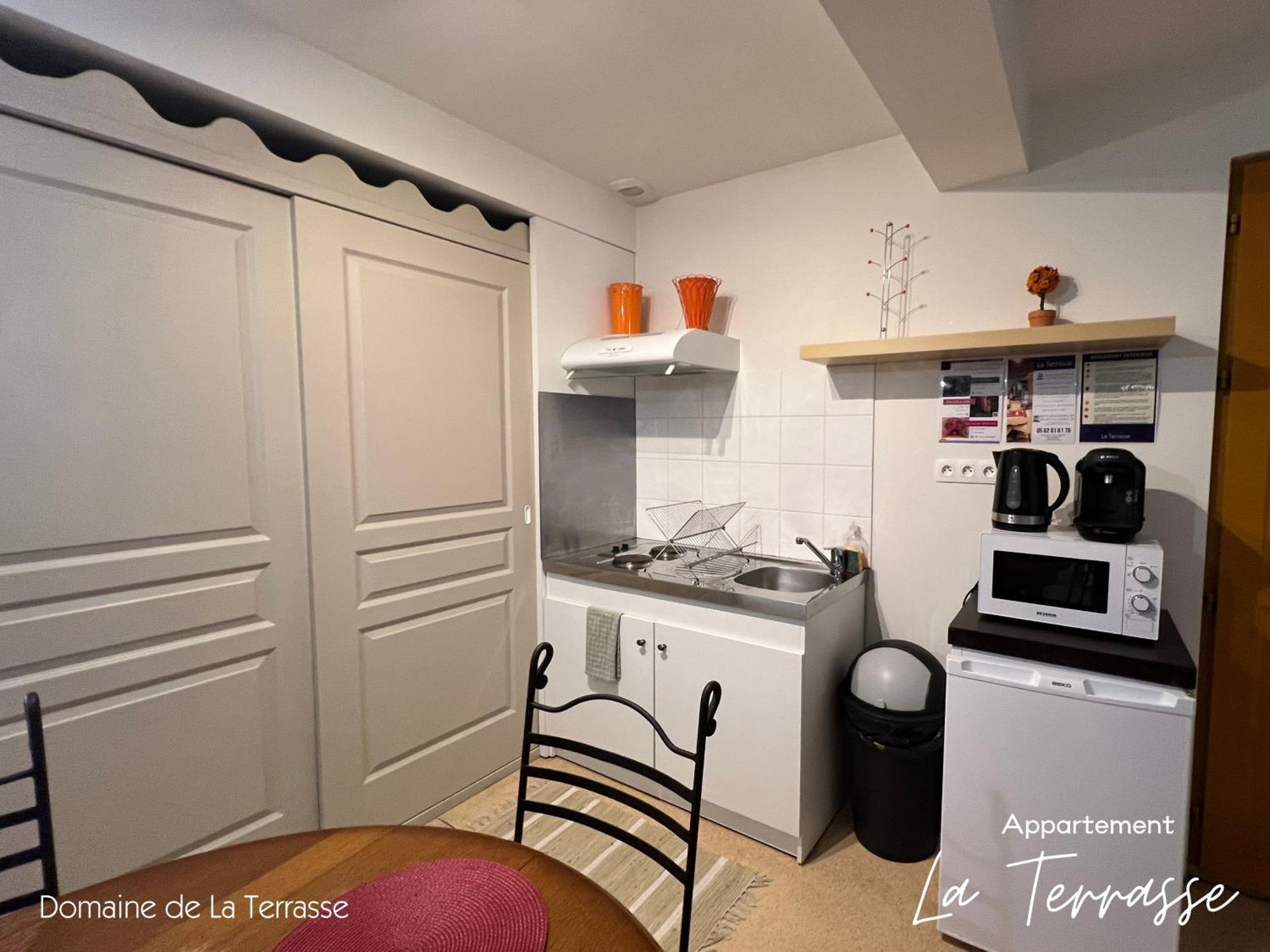 Domaine De La Terrasse Apartment Carbonne Luaran gambar