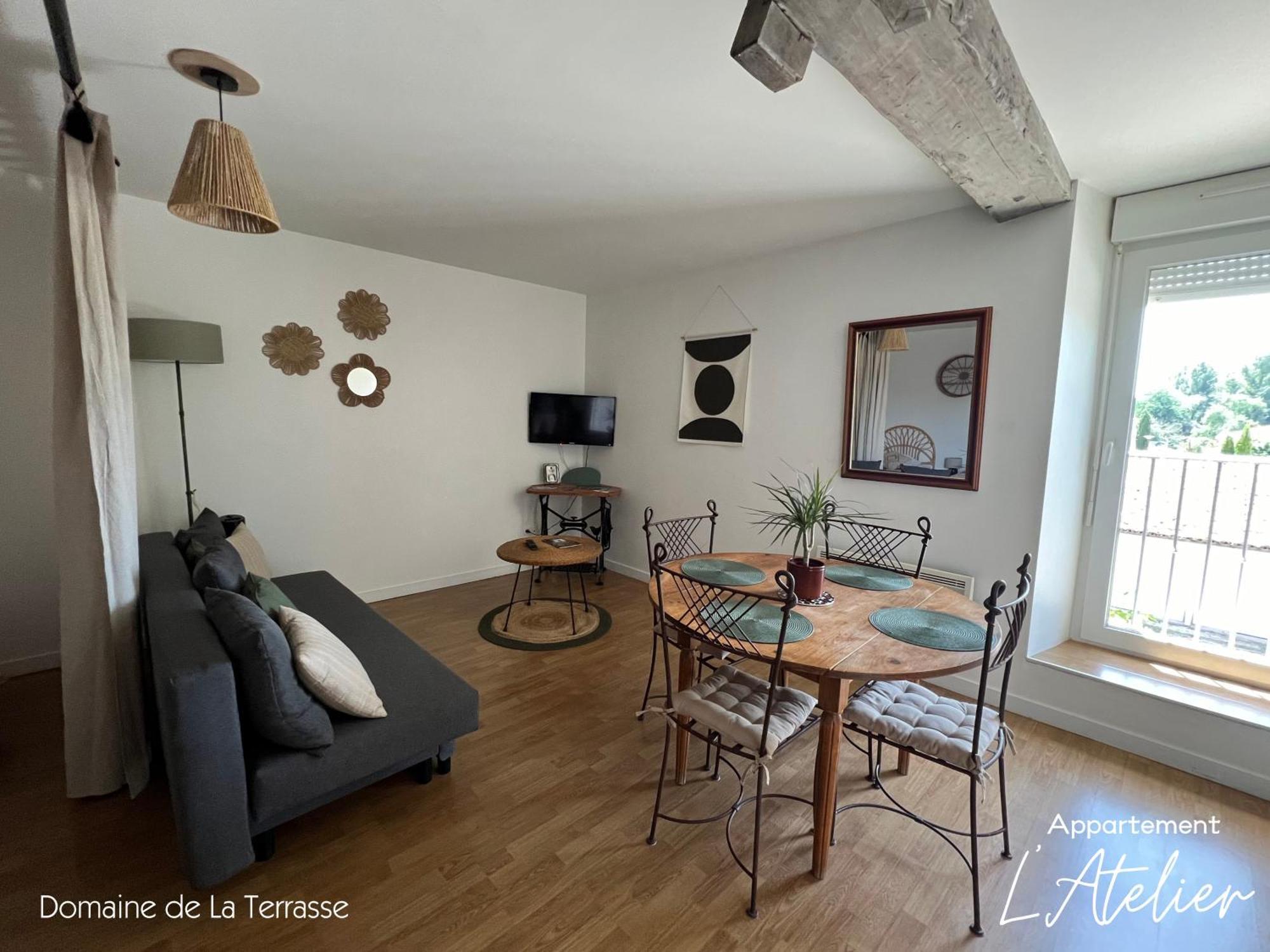 Domaine De La Terrasse Apartment Carbonne Luaran gambar